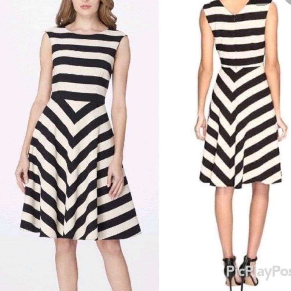 Tahari ASL fit and flare dress size 12